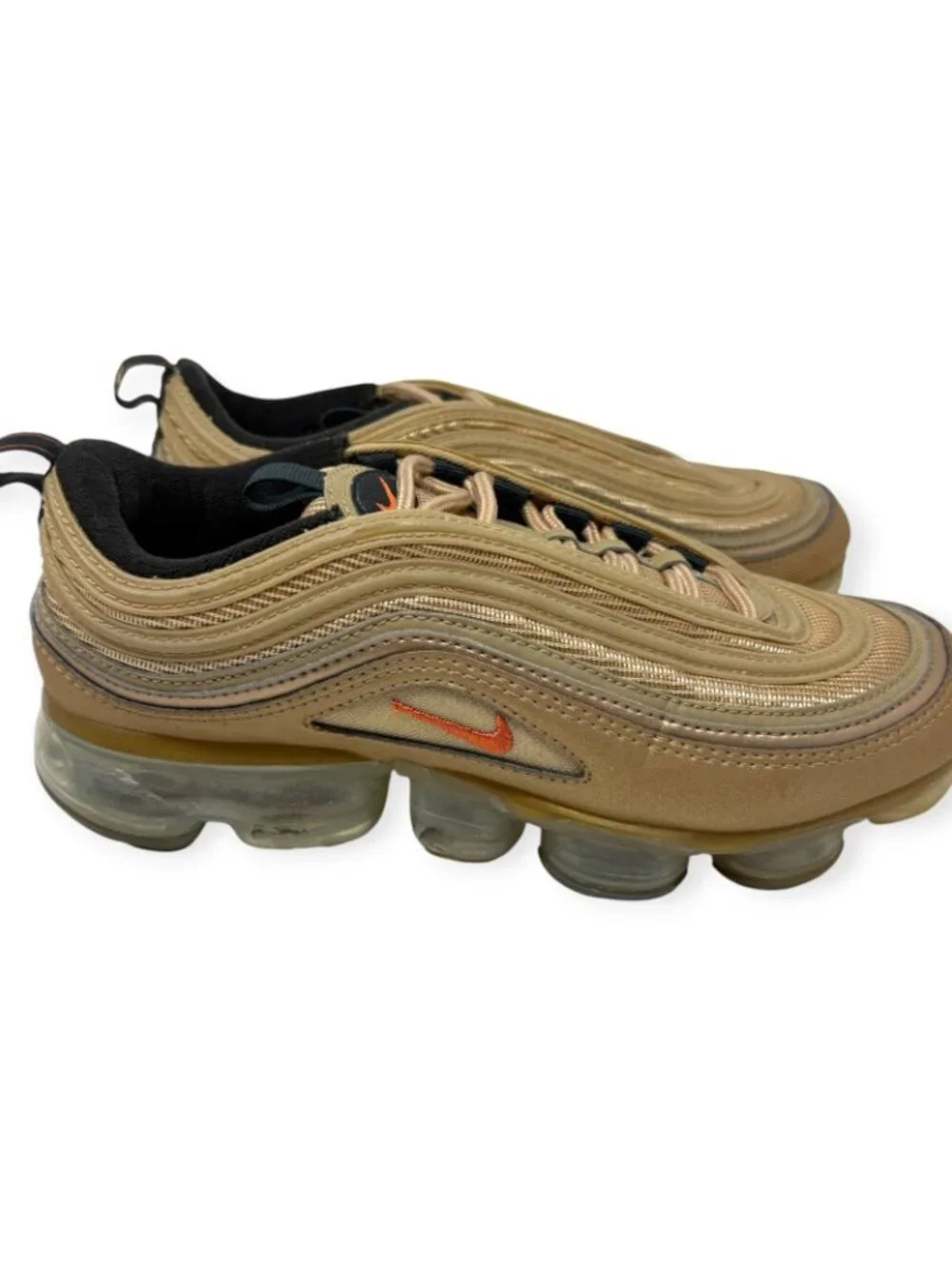 Nike Air VaporMax 97 Blur Vintage Coral Gold AO4542-902 Womens 6.5 Gym Running